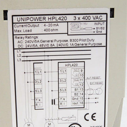 Unipower HPL420 Digitaler Lastwächter