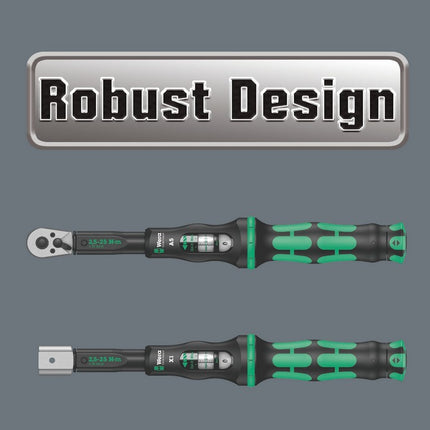 Wera Click-Torque C3 Drehmomentschlüssel mit Umschaltknarre 40-200Nm 05075622001