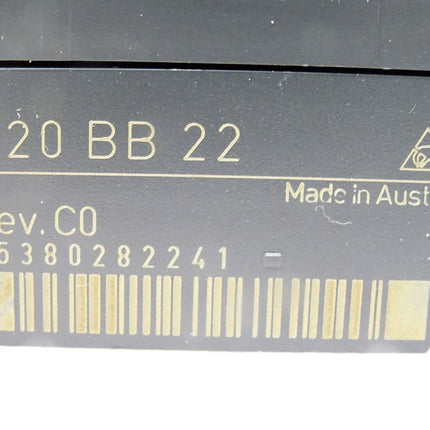 B&R Busmodul X20BB22 Rev.C0