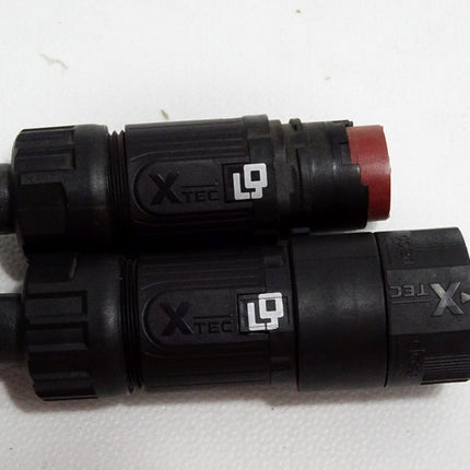 LQ Group X-TEC 23 Leistungsstecker 3+PE+5 Kunststoff gerade / Unbenutzt