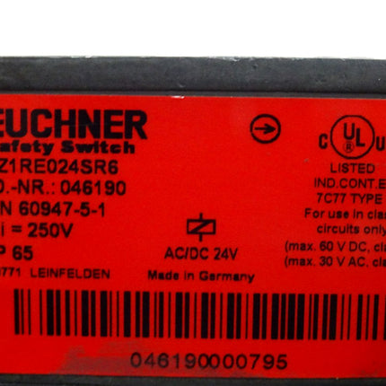 Euchner Safety Switch TZ1RE024SR6 046190 Sicherheitsschalter