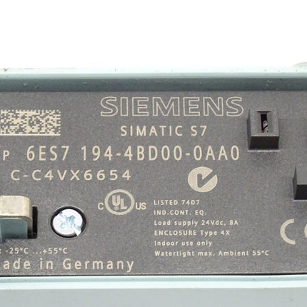 Siemens 6ES7194-4BD00-0AA0 Simatic S7 6ES7 194-4BD00-0AA0 Anschlussmodul