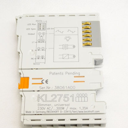 Beckhoff Dimmer-Busklemme KL2751 / Neu