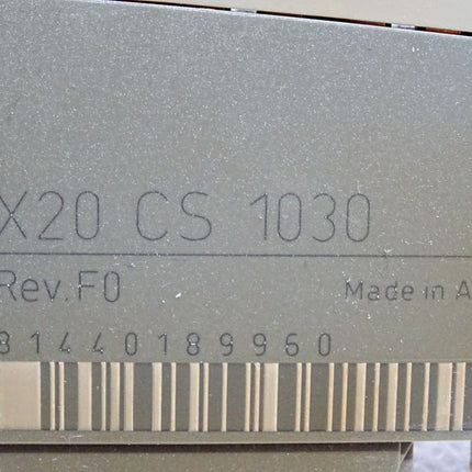 B&R X20CS1030 Rev.F0 X20 CS 1030 RS485/RS422-Schnittstelle