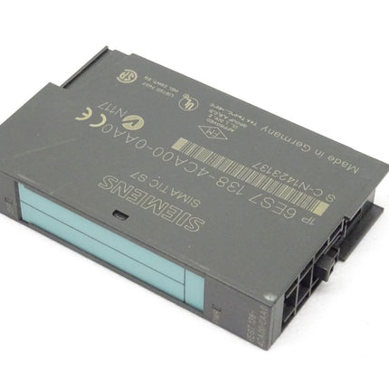 Siemens Simatic S7 6ES7138-4CA00-0AA0 / 6ES7 138-4CA00-0AA0