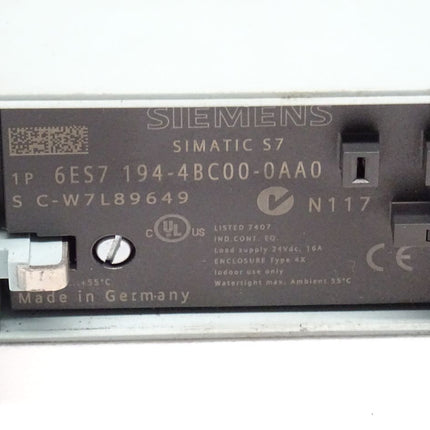 Siemens 6ES7194-4BC00-0AA0 Simatic S7 6ES7 194-4BC00-0AA0 Anschlussmodul