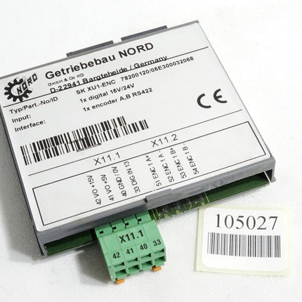 Getriebebau NORD SK XU1-ENC SKXU1-ENC 78200120/05E300032068 Inverter Communication Module