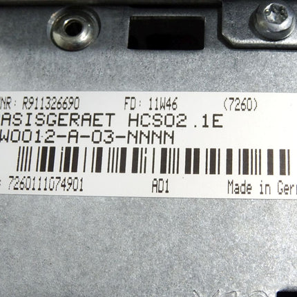 Rexroth HCS02.1E-W0012-A-03-NNNN R911298371 CSB01.1N-SE-ENS-NNN-NN-S-NN-FW R911305276 / Unbenutzt