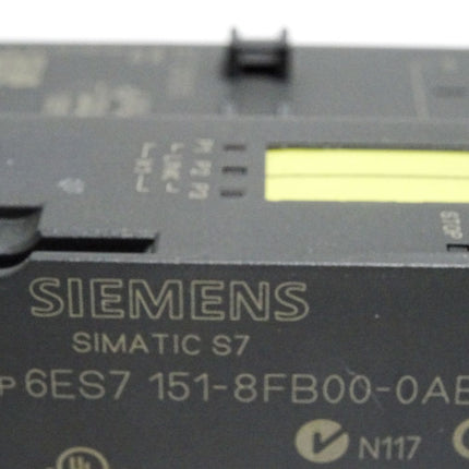 Siemens IM151-8F PN/DP 6ES7151-8FB00-0AB0 6ES7 151-8FB00-0AB0