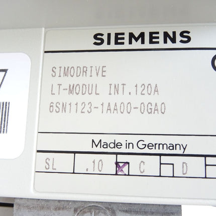 Siemens Simodrive LT-MODUL 6SN1123-1AA00-0GA0 / 6SN1 123-1AA00-0GA0 / E:C