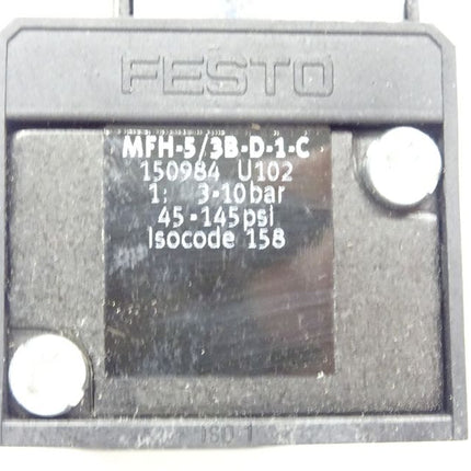 Neu Festo MFH-5/3B-D-1-C / 150984 Magnetventil