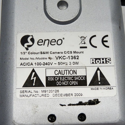 Eneo VKC-1362 / 1/3" Colour/B&W Camera C/CS Mount