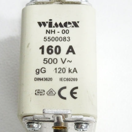 Wimex Sicherung NH00 5500083 160A 500VAC gG 120kA