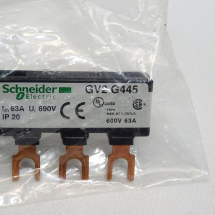 Schneider Electric Drehstrom-Sammelschienensystem GV2 G445 GV2G445 63A 690V / Neu