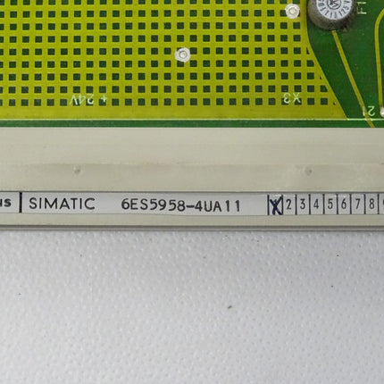 Siemens 6ES5958-4UA11 Simatic S5 6ES5 958-4UA11 E:01