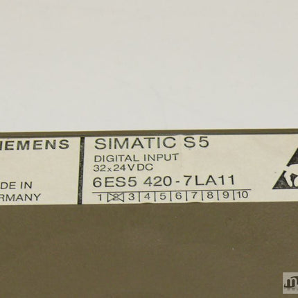 Siemens 6ES5420-7LA11 Simatic S5 6ES5 420-7LA11 E:02