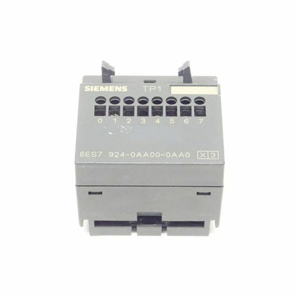 Siemens 6ES7924-0AA00-0AA0 Terminal Block 6ES7 924-0AA00-0AA0 E:02