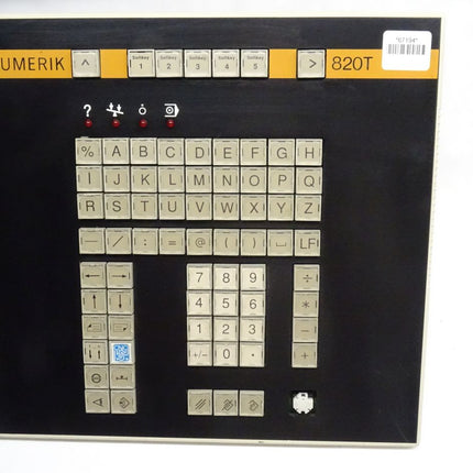 Siemens Sinumerik 820T CNC-Bedienpanel Bedientafel R&S Keller