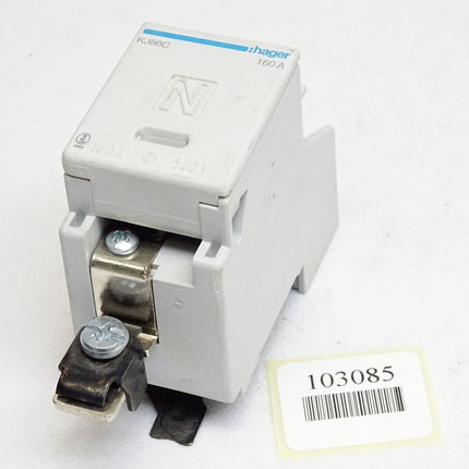 Hager KJ86C 160A 500V NH00-Neutralleitertrenner