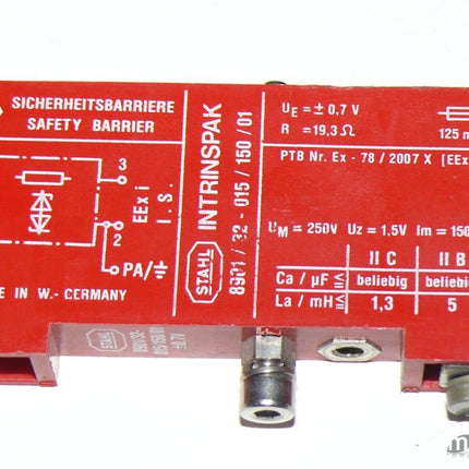 Stahl 8901/32-015/150/01 Intrinspak Safety Barrier 8901/32