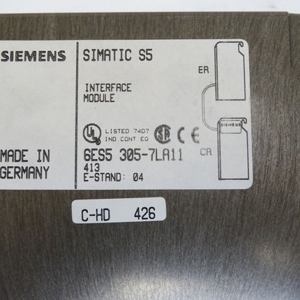 Siemens 6ES5305-7LA11 / 6ES5 305-7LA11 / Neuwertig