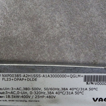 Vacon NXP00385A2H1SSSA1A3000000 NXP00385-A2H1SSS-A1A3000000+QGLM+FL23+DPAP+DLDE - Halterung gebrochen