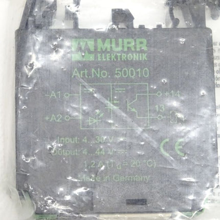 Murr 50010 Optokopplermodul IN 4-30V OUT 4-44V NEU-versiegelt