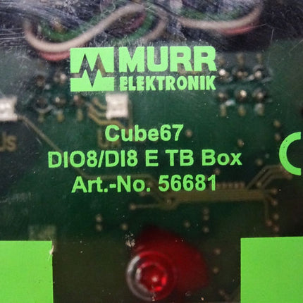 Murr Elektronik Cube67 E/A Klemmen-Erweiterungsmodul DIO8/DI8 E TB Box 56681