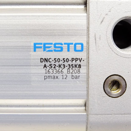 Festo 163366 DNC-50-50-PPV-A-S2-K3-35K8 Normzylinder - Maranos.de