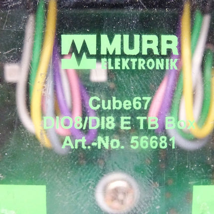 Murr Elektronik Cube67 E/A Klemmen-Erweiterungsmodul Klemmenmodul DIO8/DI8 E TB Box 56681
