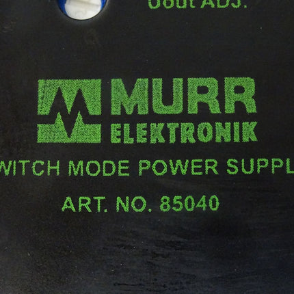 Murr Elektronik Switch Mode Power Supply 85040