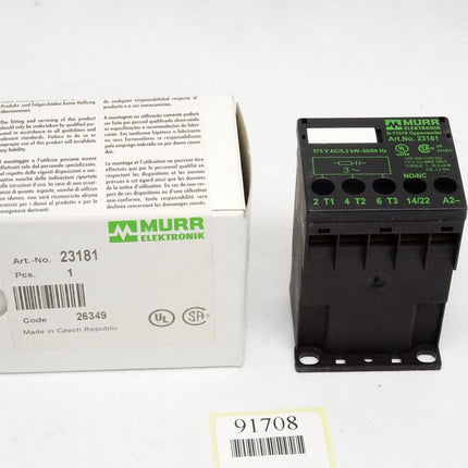 Murr Elektronik Motorentstörmodul 23181 / Neu OVP