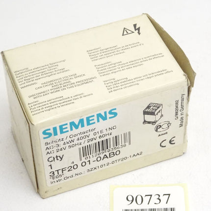 Siemens Schütz 3TF2001-0AB0 / Neu OVP