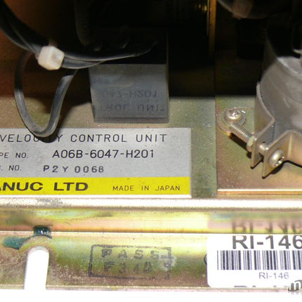Fanuc A06B-6047-H201 Velocity Control Unit A06B6047H201