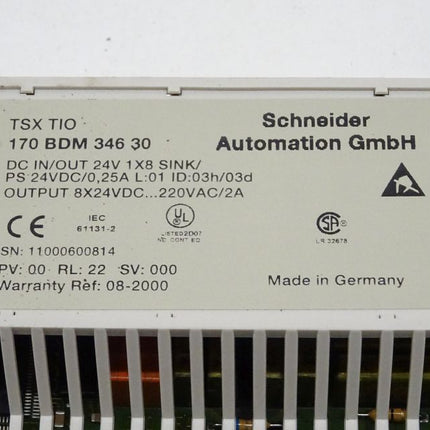 Schneider Automation TSX TIO 170 BDM 346 30 / 170BDM346 30
