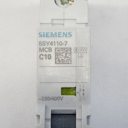 Siemens Leitungsschutzschalter 5SY4110-7 MCB C10