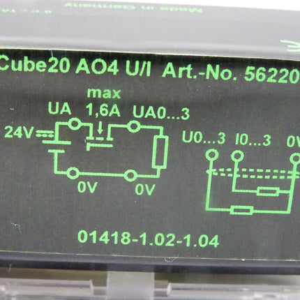 Murr Elektronik Cube20 AO4 U/I 56220