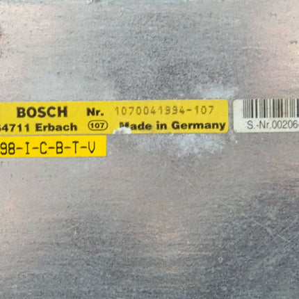 Bosch 1070041994-107 Rack leer NRG 10.00 10700418986-104