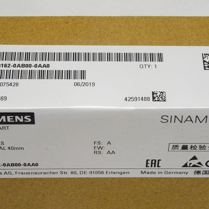 Siemens Sinamics Fanaxial 40mm 6SL3162-0AB00-0AA0 / Neu OVP versiegelt