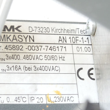 AMK AMKASYN AN10F-1-1 / 45892-0037-746171 v01.00